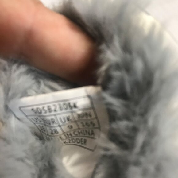 Dream Pairs Winter Boots For Girls Size 10 Grey Beige Bow Heart  Faux Fur Lining - Picture 8 of 16